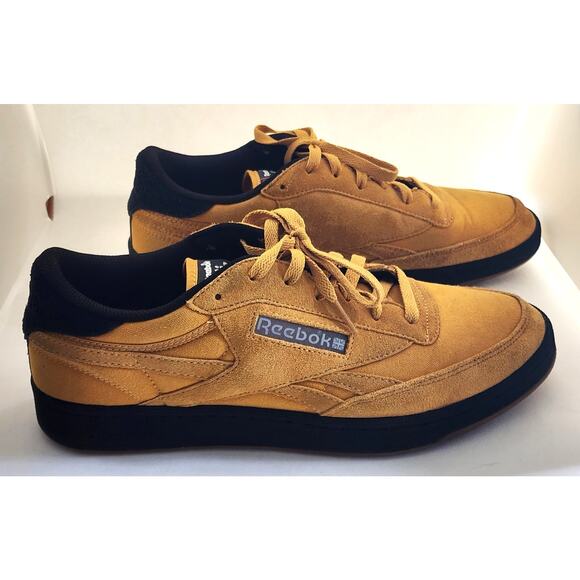 SHOES/SNEAKERS/REEBOK/Club C Revenge-Vintage Mustard-100032999-No Box-Men's 12 - Picture 8 of 16